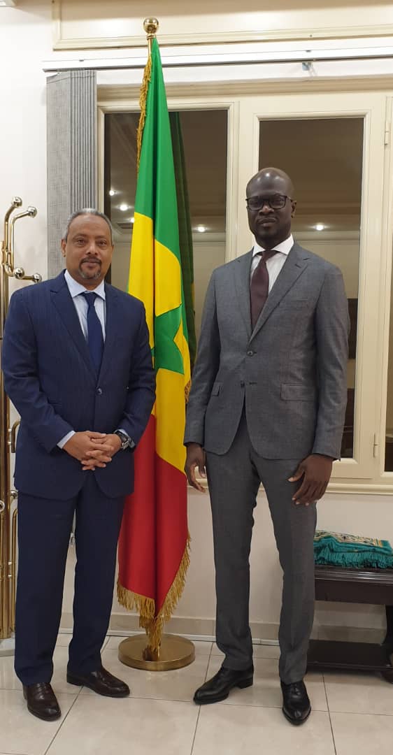 زيارة سعادة السفير إلى سفارة جمهورية السنغال